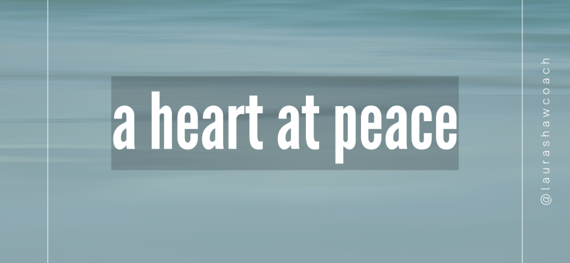 heart at peace